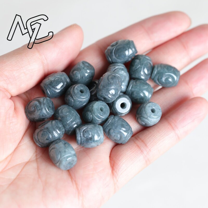 5PC Natural Blue Water Jade Ri - Earrings review and price