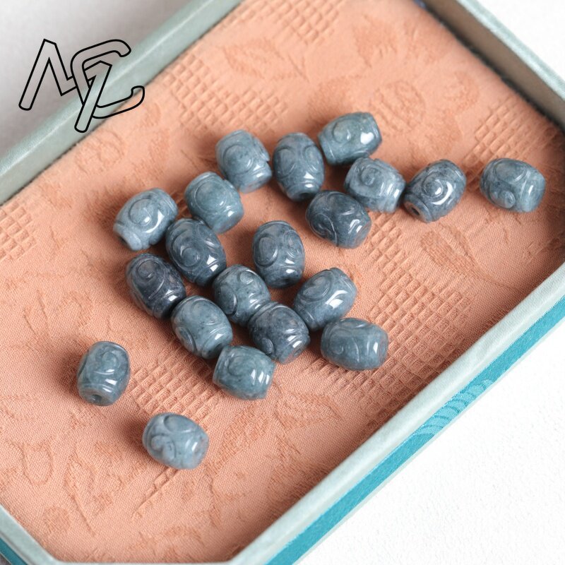 5PC Natural Blue Water Jade Ri - Earrings review and price