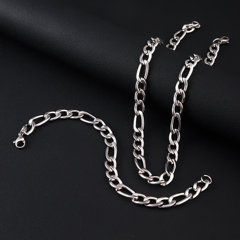 HNSP 316L Stainless Steel Figa - Cuban Link Chain 12Mm review and price