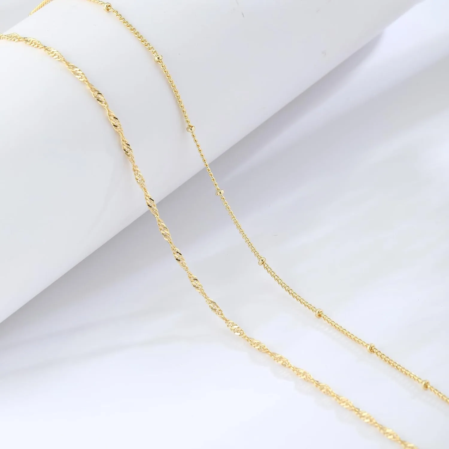 14k Gold Plated 26-33Inch Adju - Body Jewelry review and price