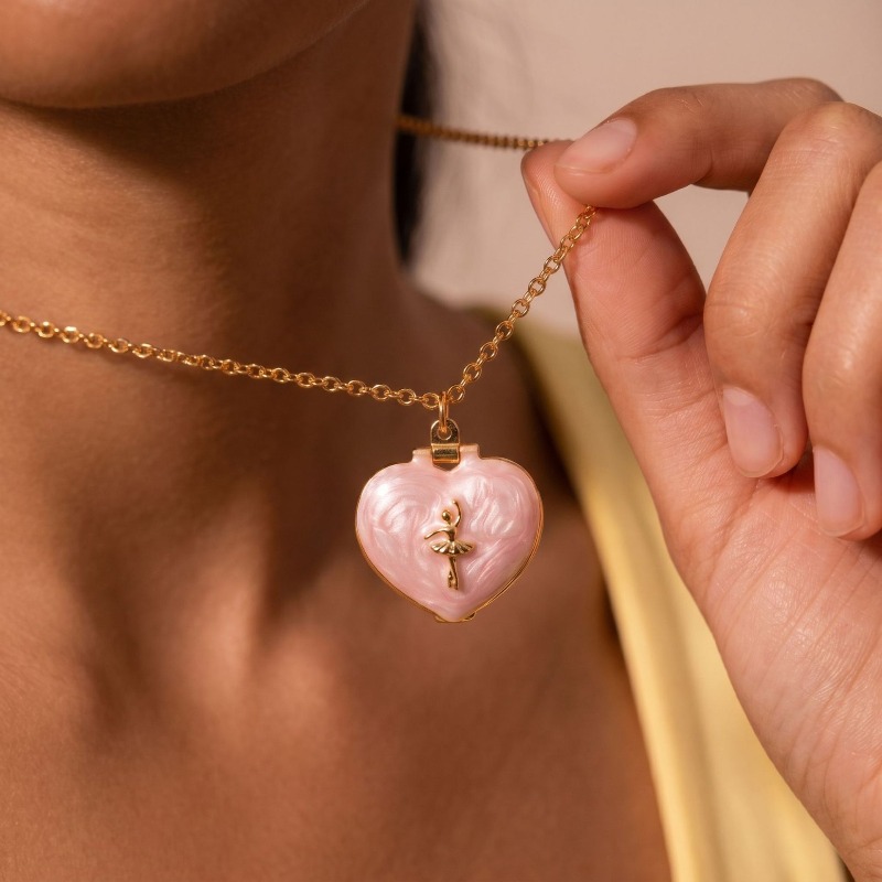 Vintage Heart Shape Photo Lock - Heart Locket Necklace Photo review and price