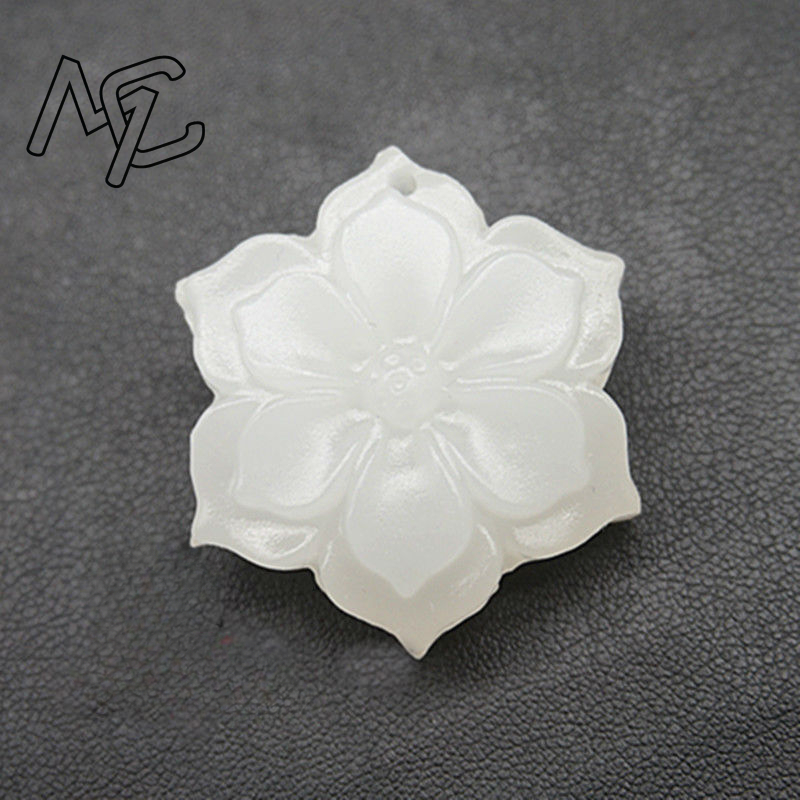Natural Chinese White Jade Pen - Necklaces review and price
