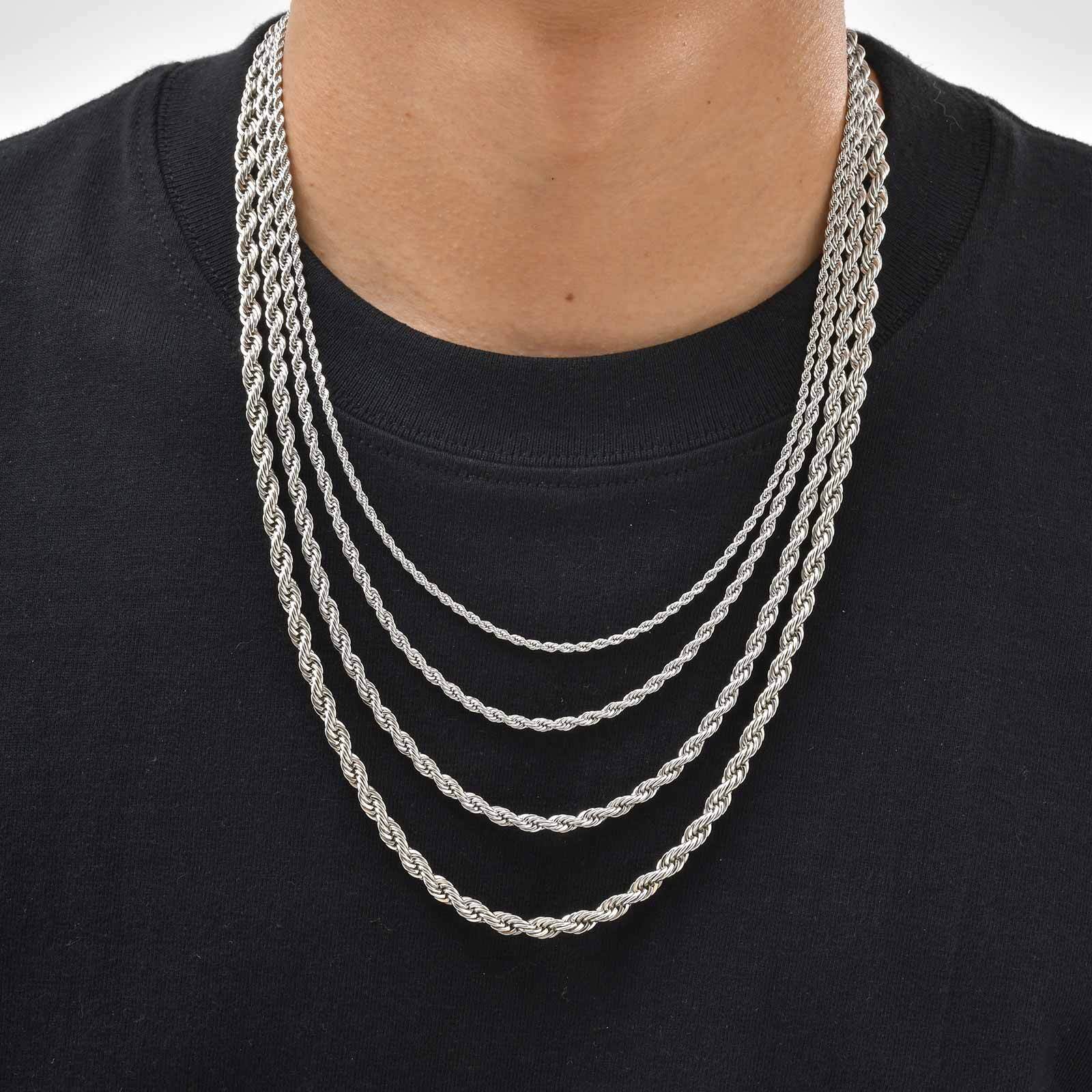 Vnox 2/3/4/5mm Wide Twist Rope - Cuban Link Chain 12Mm review and price